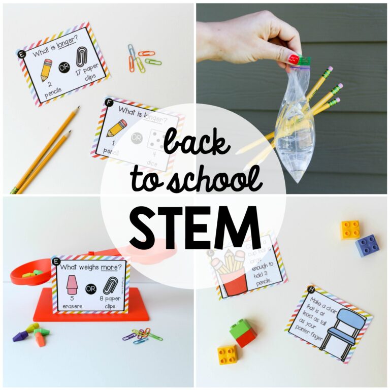 Back to School STEM