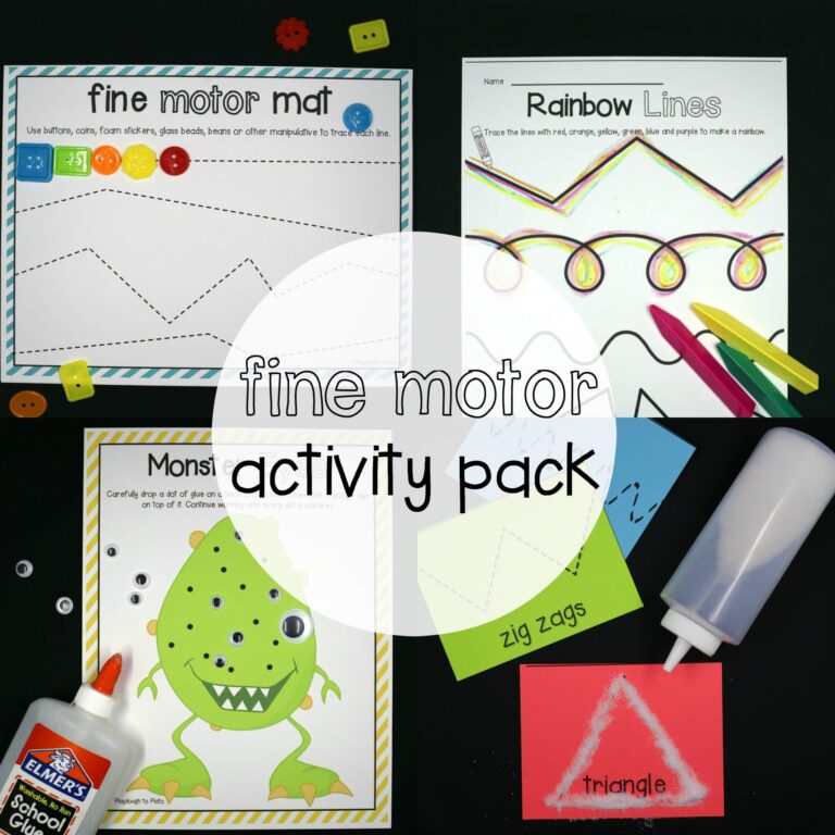 Fine Motor Activity Pack
