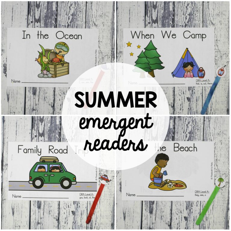 Summer Emergent Readers