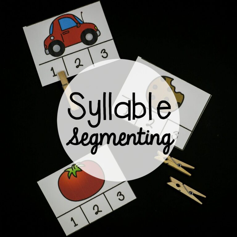 Syllable Segmenting