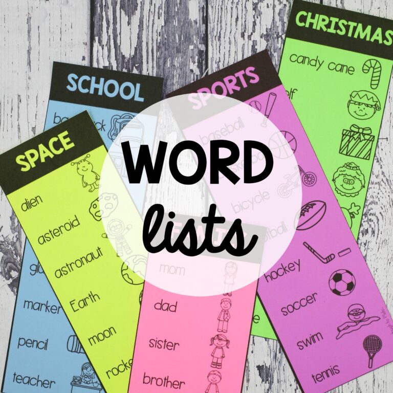 Word Lists