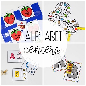 Alphabet Centers