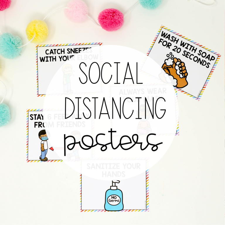 Social Distancing Posters