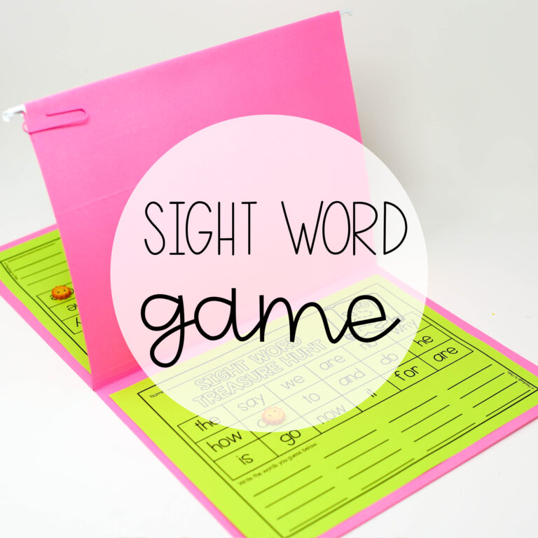 Sight Word Treasure Hunt