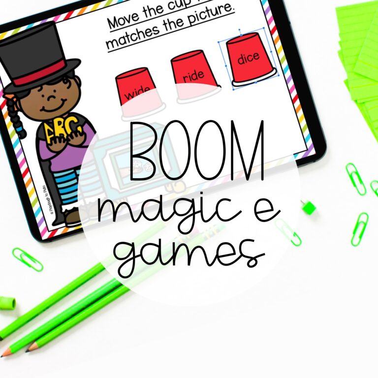 Magic E Boom Cards