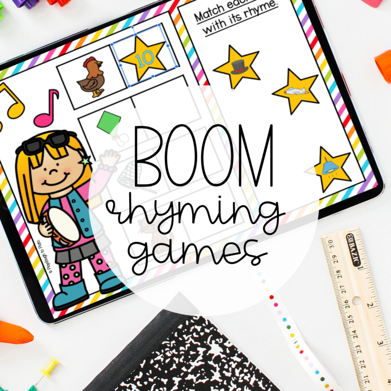 Rhyming Boom Cards