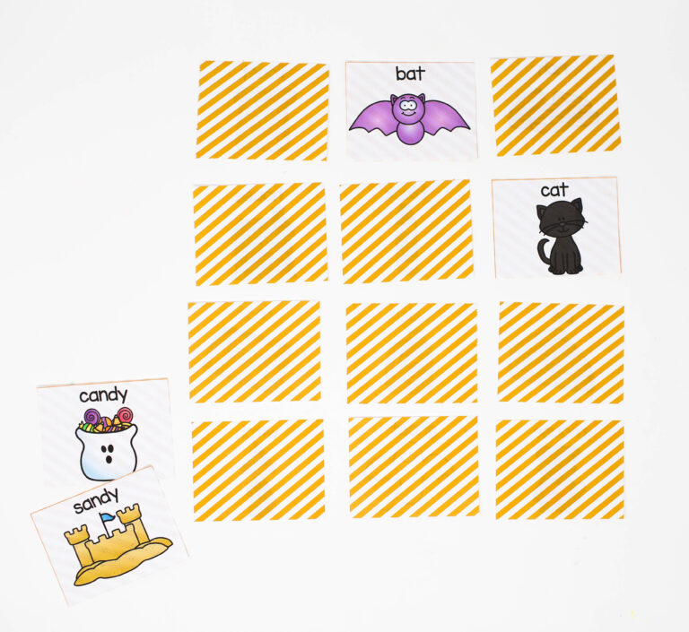 Halloween Rhyming Game