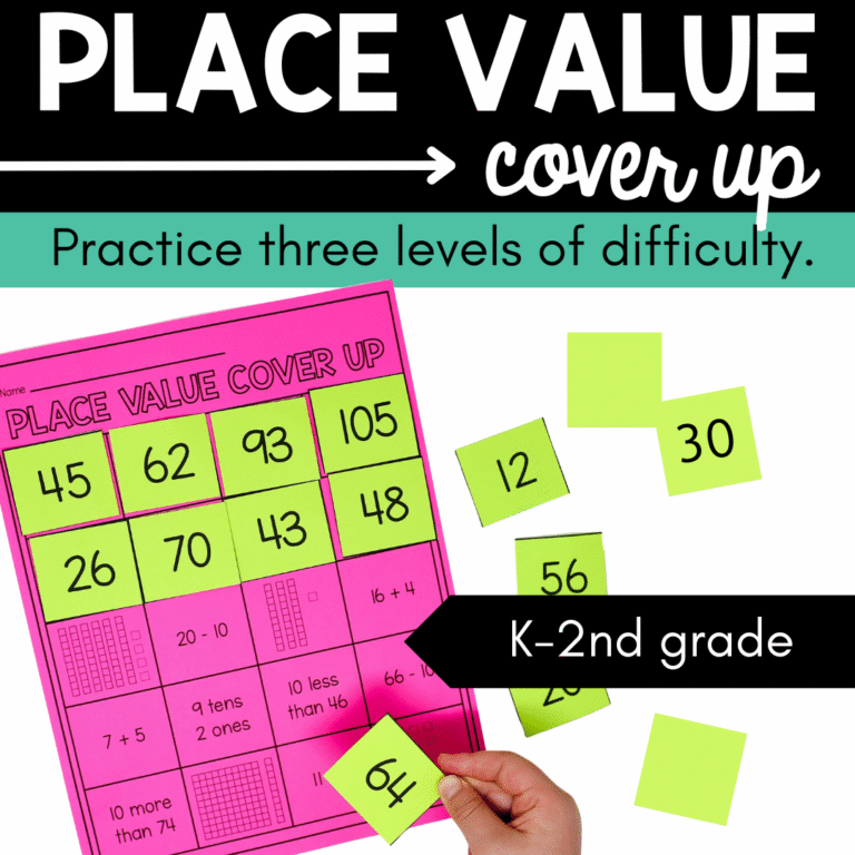 Place Value Cover Up