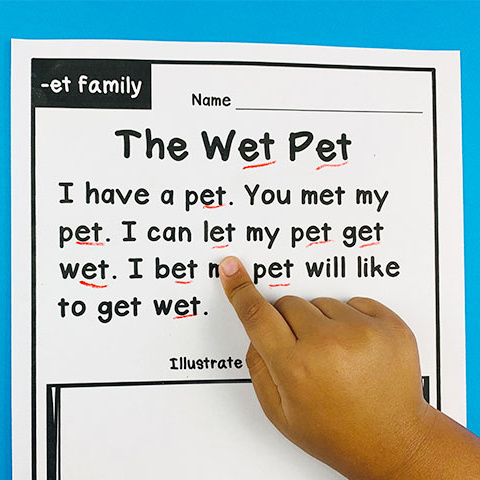 Fluency Passages