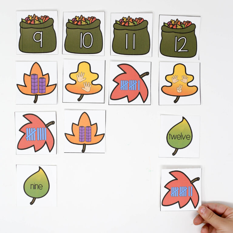 Fall Number Games
