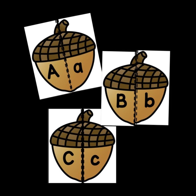 Acorn Alphabet Match