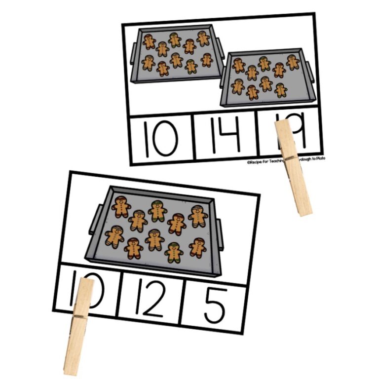 Gingerbread Clip Cards