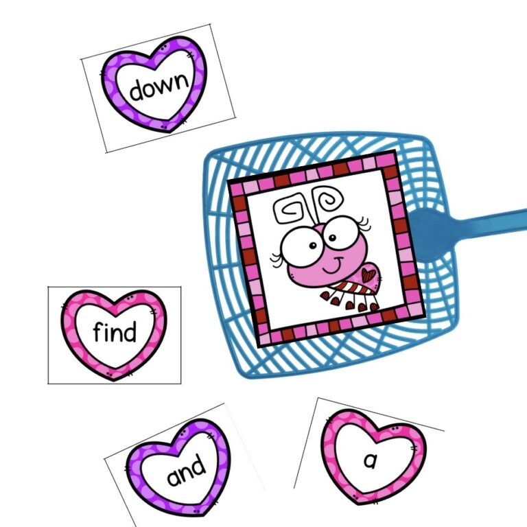 Love Bug Sight Word Swat