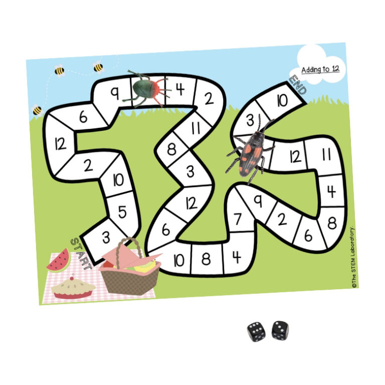 Bug Race Math Games