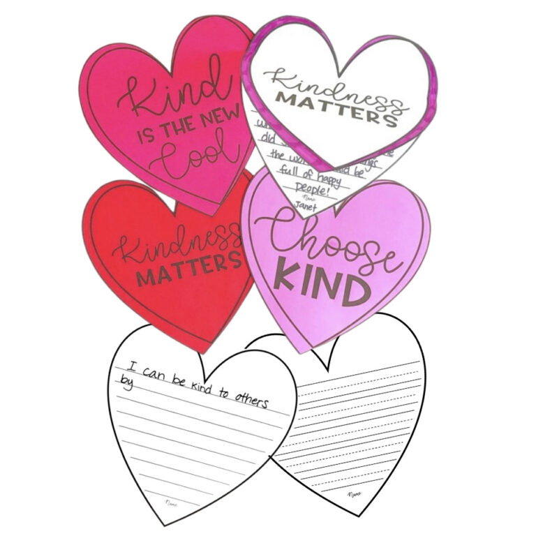 Kindness Writing Craftivity