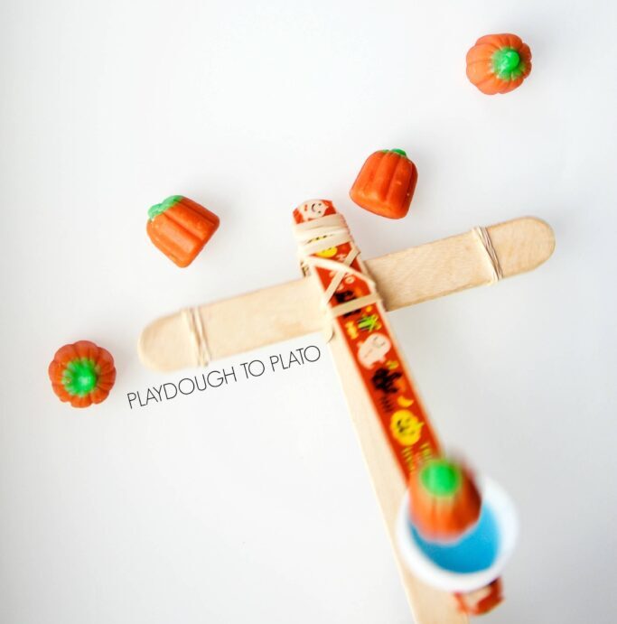 Candy Pumpkin Catapults