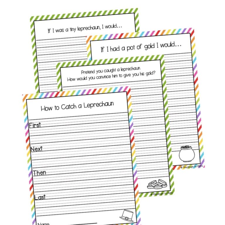 St. Patrick’s Day Writing Center