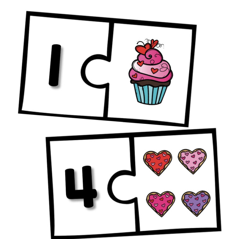 Sweet Treats Number Puzzles