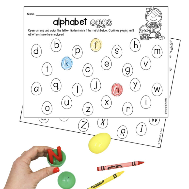 Alphabet Easter Eggs