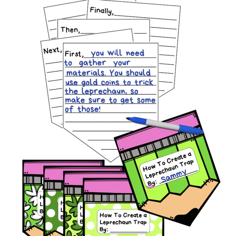 How to Create a Leprechaun Trap Writing Activity