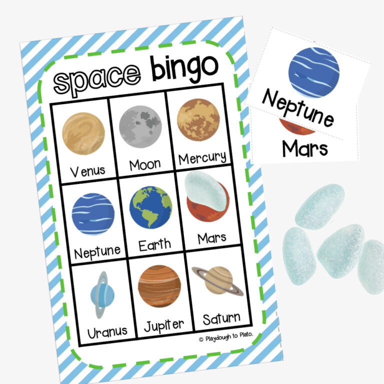 Outer Space Bingo