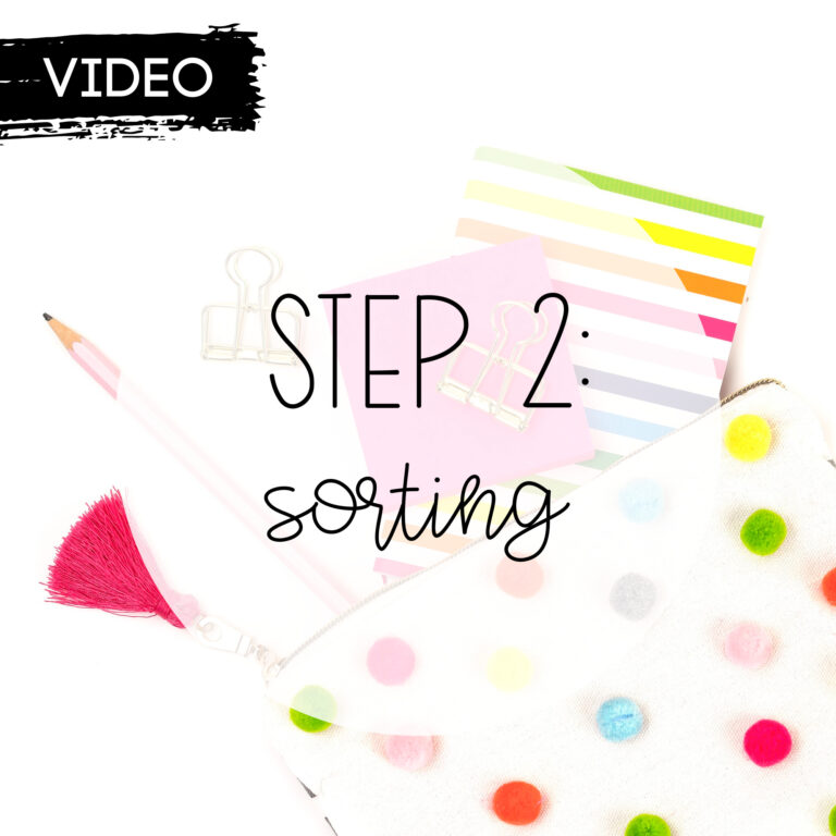 Step Two: Sorting Kids
