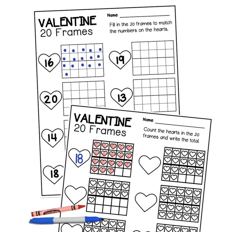 Valentine Twenty Frames