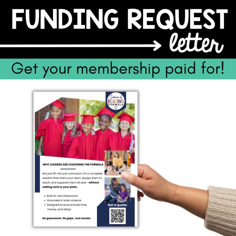Funding Request Letter