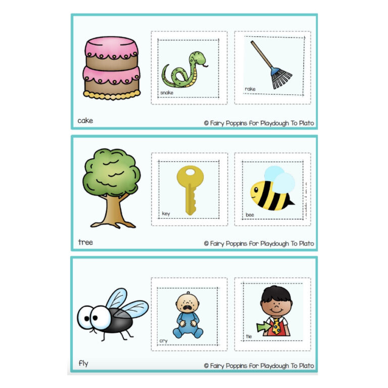 Rhyming Picture Mats