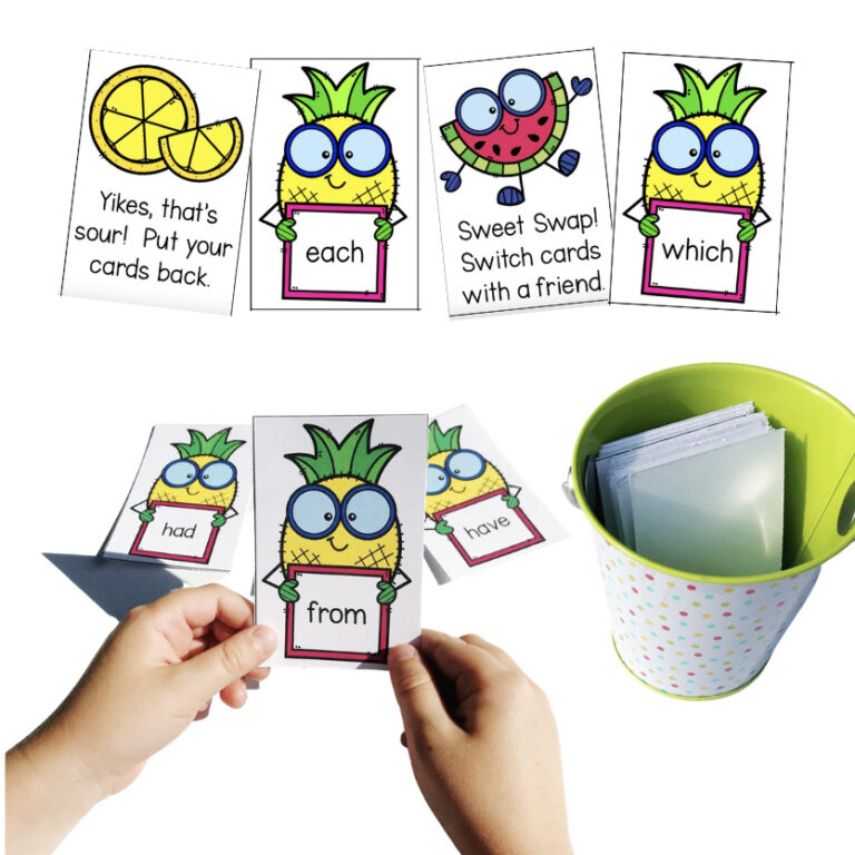 Sweet Sight Word Game