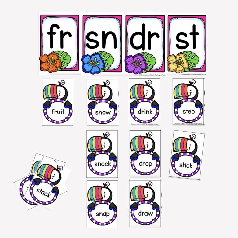 Tropical Beginning Blends Sort