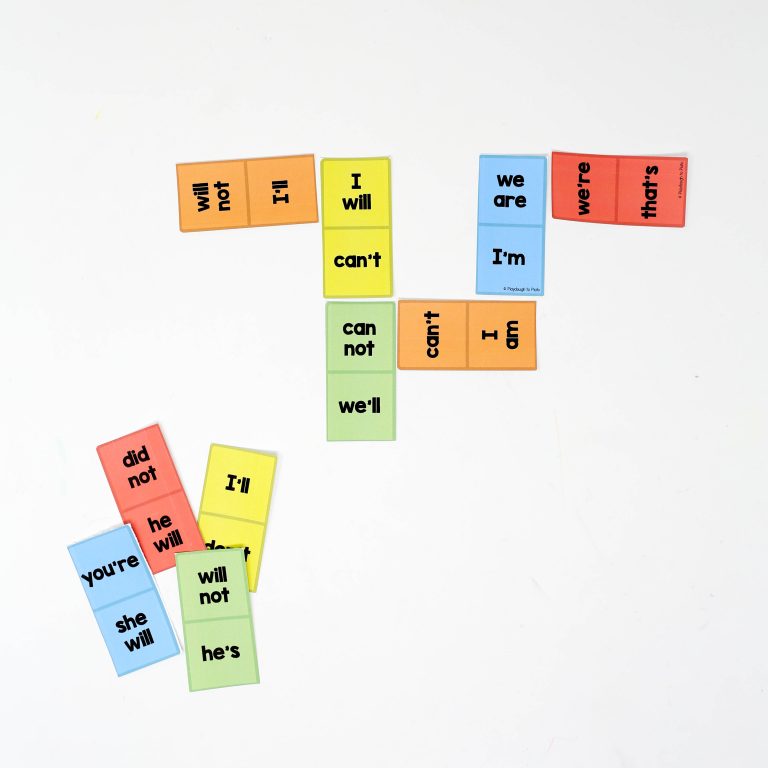 Contraction Dominoes