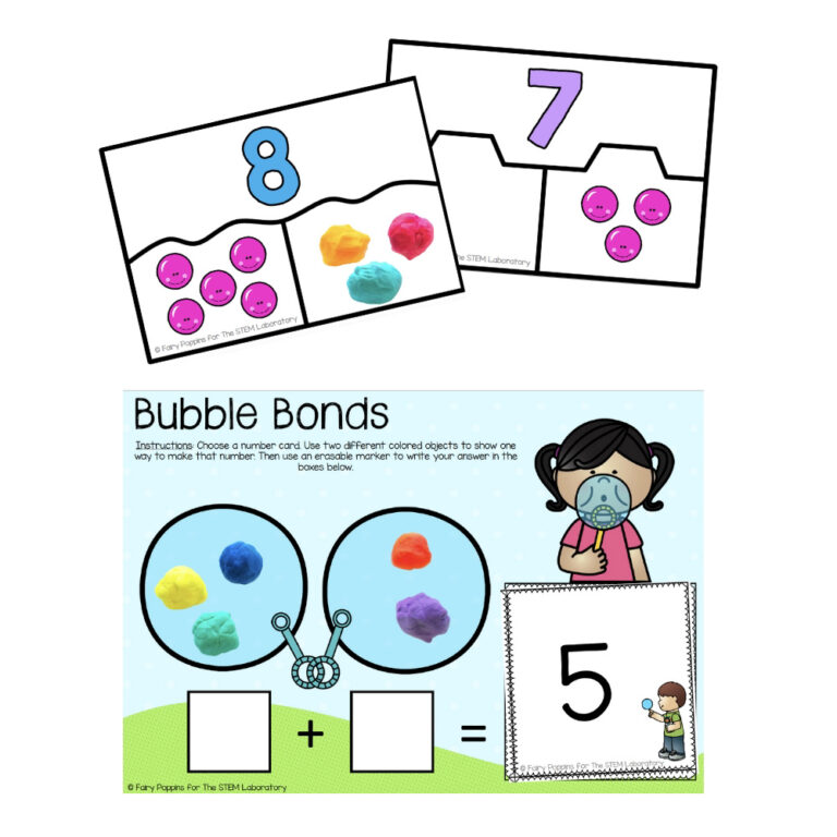 Hands-On Number Bond Activities