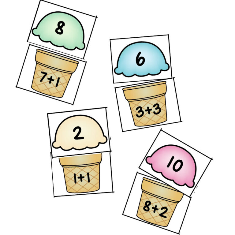 Ice Cream Addition Match