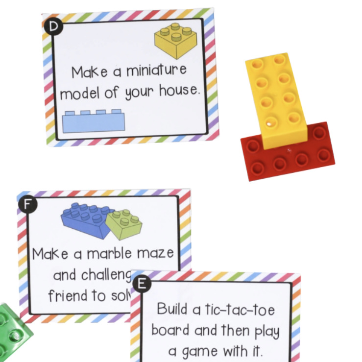 LEGO Challenge Cards