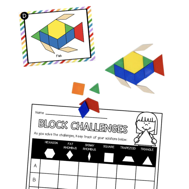 STEM Pattern Block Challenges