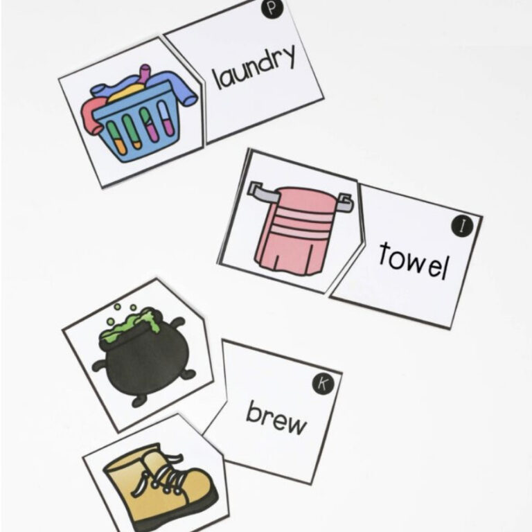 2-Piece Diphthong Puzzles