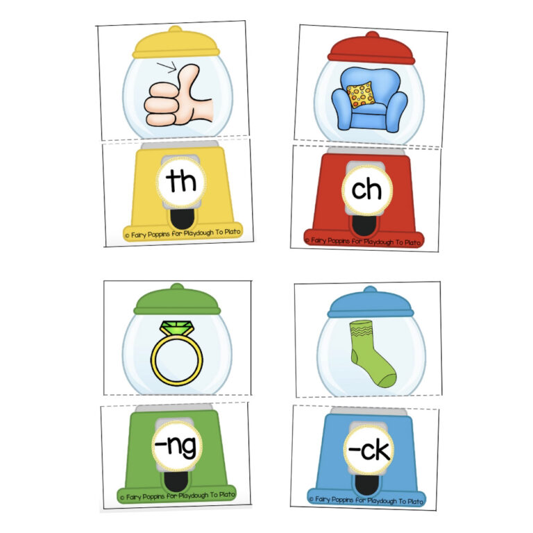 Digraph Gumball Puzzles