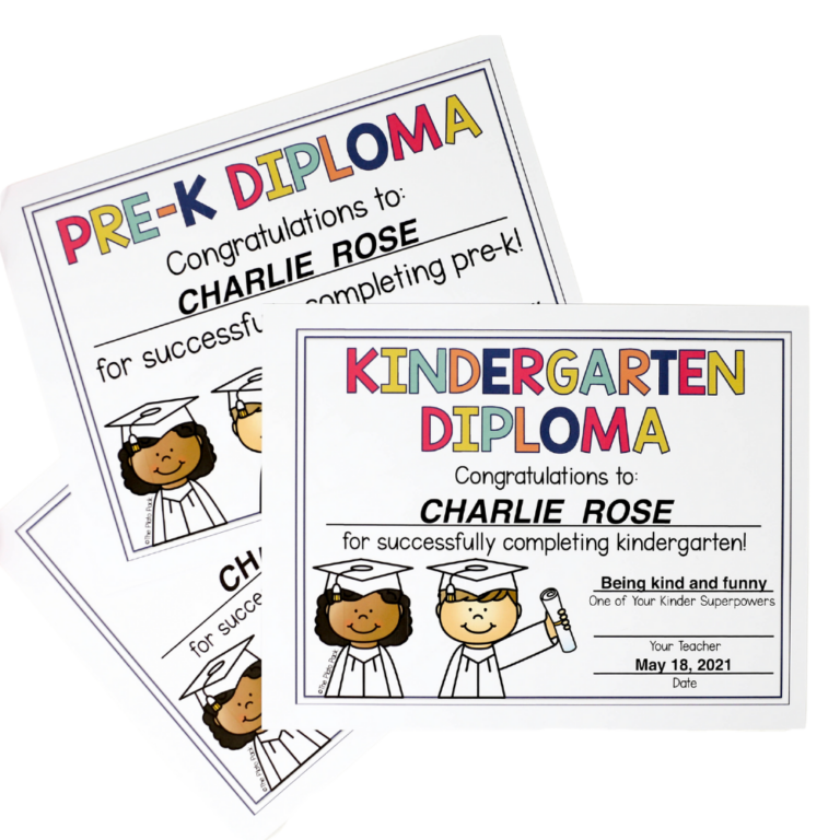 Editable Diplomas