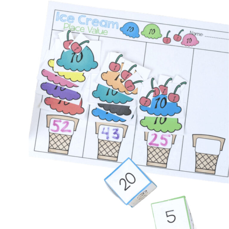 Ice Cream Place Value