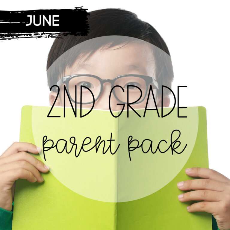 June Second Grade Parent Pack