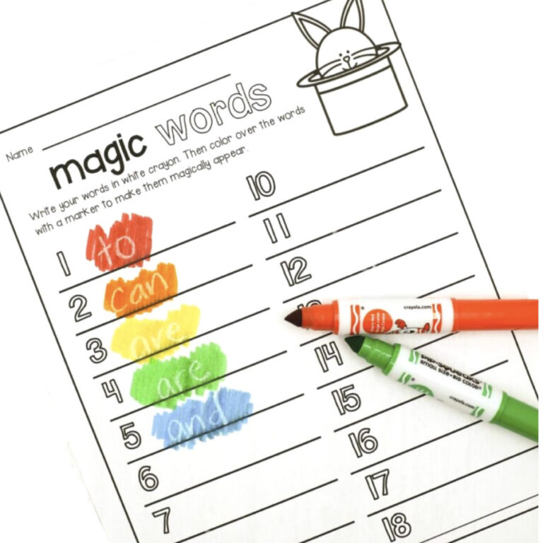 Magic Sight Words