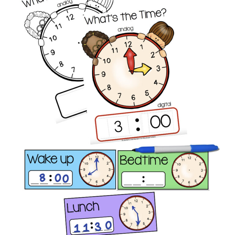 Telling Time Activities