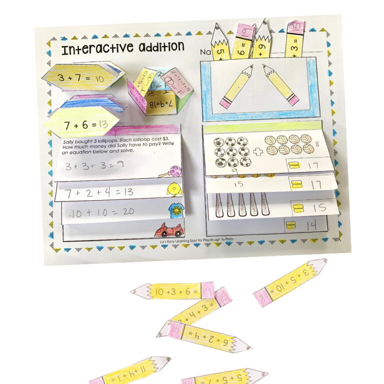 Addition to 20 Interactive Notebooks