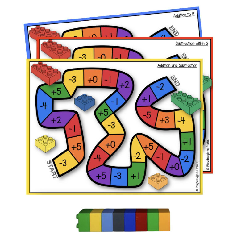 LEGO Addition and Subtraction