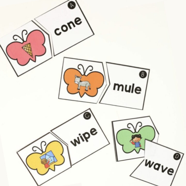 Magic E Puzzles