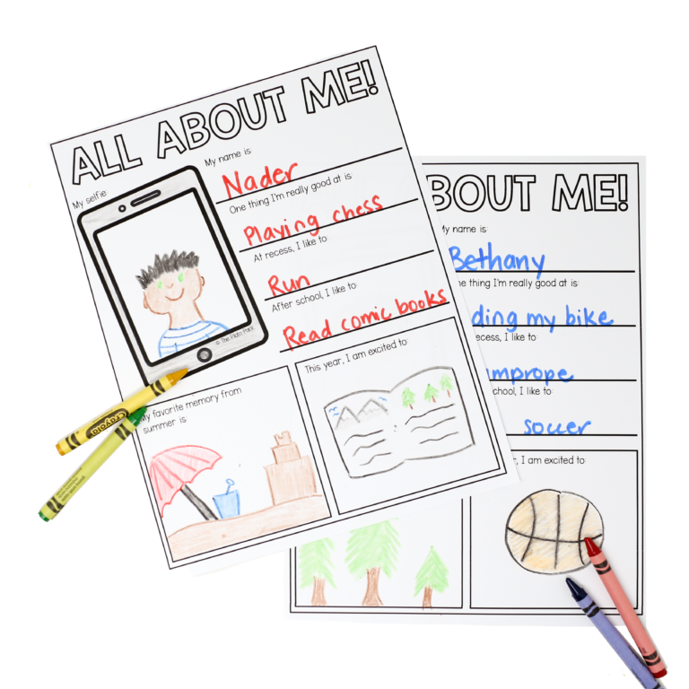 All About Me Book