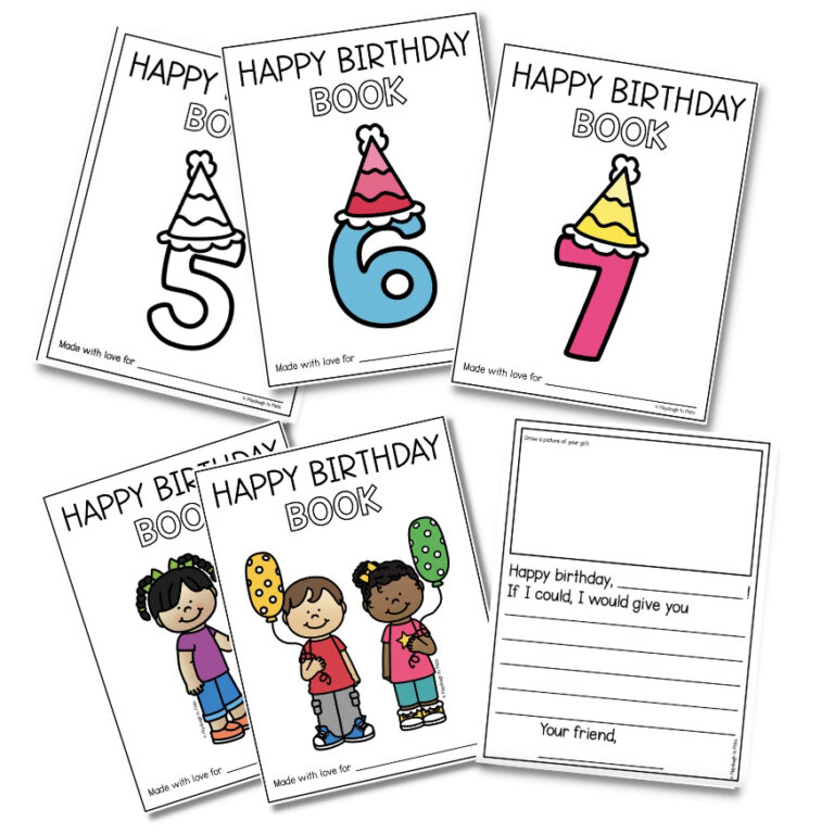 Class Birthday Book