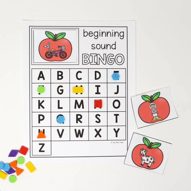 Beginning Sound Bingo