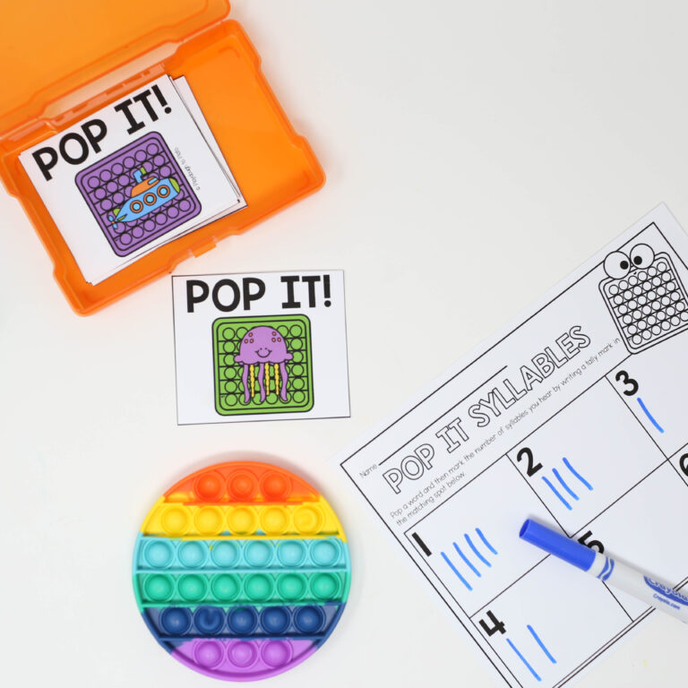 Pop It Syllables